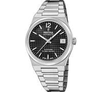 Festina Swiss Made Reloj Automático Mujer de Acero Inoxidable 316l Plateado - Cristal de Zafiro de Alta Resistencia - Resistente al Agua 10 ATM - Calendario F20029/6