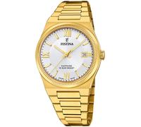 Festina F20038/1 Swiss Made Rivé 40mm 10ATM Cuarzo Unisex Plata Oro