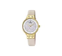 Festina F20405/1 - Reloj analógico de Cuarzo para Mujer con Correa de Piel, Plata, Pulsera