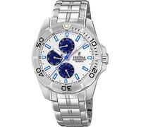 Festina Reloj hombre analógico F20445/1 Acero 316L plateado, cuarzo, 10 ATM, multifunción