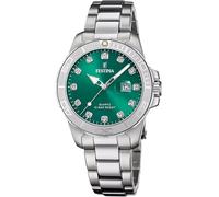 Festina Reloj mujer F20503/7 Acero 316L plateado, cuarzo, cristal mineral, 10 ATM Boyfriend