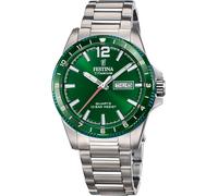 Festina Reloj de hombre F20698/3 Titanium, titanio gris, cuarzo, calendario, cristal mineral, 10 ATM