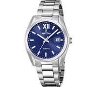 Festina F20707/7 Reloj de pulsera Cuarzo 40mm 5ATM Unisex Azul Plata