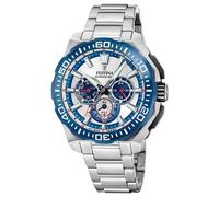 Festina Reloj Hombre Analógico de Acero Inoxidable 316l Plateado F20724/1