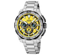 Festina Reloj Hombre Analógico de Acero Inoxidable 316l Plateado F20724/4