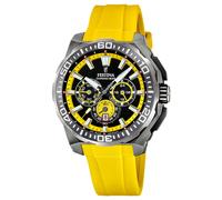 Festina F20725/1 Hombres Cronómetro Bicicleta Reloj con Correa de Goma
