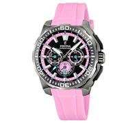 Festina F20725/2 Hombres Cronómetro Bicicleta Reloj con Correa de Goma