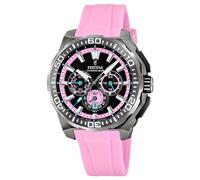 Festina F20725/2 Hombres Cronómetro Bicicleta Reloj con Correa de Goma