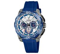 Festina F20725/4 Hombres Cronómetro Bicicleta Reloj con Correa de Goma
