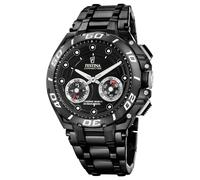 Festina F20762/3 Reloj Inteligente Crono Hombre Analógico, Acero Negro 46 mm