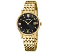 Festina Montre pour Femme F20021/3 Swiss Made Boîtier en Acier Inoxydable Doré Bracelet en Acier Inoxydable Doré