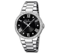 Festina Mujer Reloj F16719/2 Análogo Pulsera Acero Tendencia Plata UF16719/2