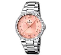 Festina Mujer Reloj F16719/3 Análogo Pulsera Acero Tendencia Plata UF16719/3
