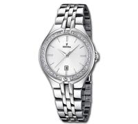 Festina Mujer Reloj F16867/1 Análogo Pulsera Acero Tendencia Plata UF16867/1