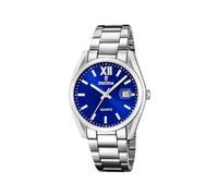 Festina Reloj Hombre F20683/4 Acero Clasico Caja de Acero Inoxidable 316l Plateado Correa de Acero Inoxidable 316l Plateado