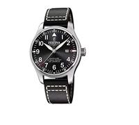 Festina Reloj analógico automático para Hombre con Correa de Piel F20151/4, Plateado/Negro, Correa