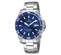 Festina Reloj Automático De Buceo (44 Mm), Esfera Azul / Brazalete De F20531/3