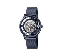 Festina Reloj Automático Hombre de Acero Inoxidable 316l Azul Reloj Analógico Hombre - Cristal Zafiro de Alta Resistencia - Resistente al Agua 5 ATM F20574/1