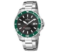 Festina Reloj Automático Hombre de Acero Inoxidable 316l Plateado