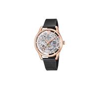 Festina Reloj Automático Mujer de Acero Inoxidable 316l Negro - Relojes Mujer - Cristal de Zafiro de Alta Resistencia F20628/3