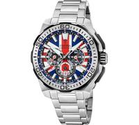 Festina Reloj Chrono Bike F20724/A Edición Especial Hombre - Cronógrafo de Cuarzo, Caja y Correa de Acero Inoxidable, Esfera Multicolor, 45 mm, 20 ATM