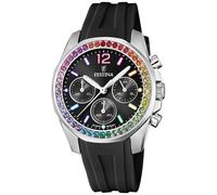 Festina Reloj Cronógrafo De Acero Para Mujer Con Juego De Circonitas Y F20610/3