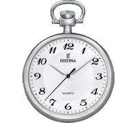 Festina Reloj de Bolsillo Hombre con Cadena - Acero Inoxidable 316l - Movimiento de Cuarzo - Cristal Mineral de Alta Resistencia - Clásico, Vintage y Elegante F2020/1