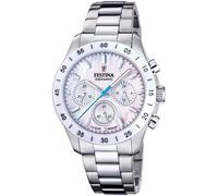 FESTINA Reloj De Dama Cronógrafo Acero/Perla Blanco Crono F20693/1