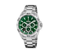 Festina Reloj Hombre Analógico de Acero Inoxidable 316l Plateado