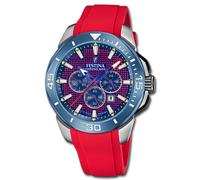 Reloj FESTINA Para Hombre F20642 Chrono Bike Caja de Acero inoxidable 316l Gris plata