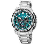 Festina Reloj de Hombre Chrono Bike Pulsera Acero Inoxidable Plata Uf20724/6
