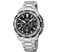 Festina Reloj de Hombre Chrono Bike Pulsera Acero Inoxidable Plata Uf20724/7