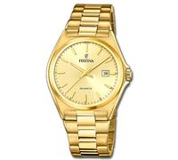 Festina Reloj de Hombre Clásico F20555/3 Pulsera Acero Oro UF20555/3