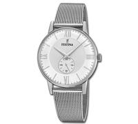 Festina Reloj de Hombre Clásico F20568/2 Pulsera Acero Inox Plata UF20568/2