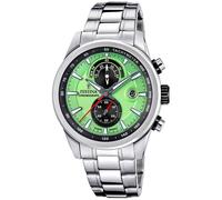 FESTINA Reloj De Hombre Cronógrafo Acero/Verde Claro Crono F20694/3