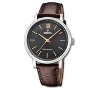 Festina Reloj de Hombre Cuero Braun festina Solar Energía Reloj Solar Uf20660/6