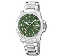 Festina Reloj de Hombre Hecho en Suiza Pulsera Acero Inox Cuero Textil Gün