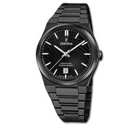 Festina Reloj de Hombre Hecho en Suiza Pulsera Acero Inoxidable Negro Uf20080/1