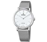 Festina Reloj de Hombre Hecho en Suiza Pulsera Acero Inoxidable Plata Uf20014/1