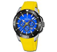 Festina Reloj de Hombre Silicona Amarillo festina Chrono Bike Pulsera UF20642/D