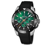 Festina Reloj de Hombre Silicona Negro festina Chrono Bike Pulsera UF20642/C