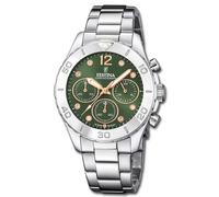 Festina Reloj de Mujer Acero Inoxidable Plata Boyfriend Pulsera UF20603/5