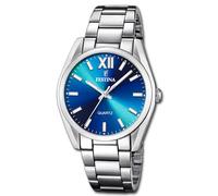 Festina Reloj de Mujer Acero Inoxidable Plata Boyfriend Pulsera UF20622/I