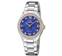 Festina Reloj de Mujer Acero Inoxidable Plata Solar Energía Uf20658/2