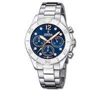 Festina Reloj de Mujer Boyfriend F20603/3 Pulsera Acero Inox Plata UF20603/3