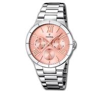 Festina Reloj de Mujer F16716/3 Multifunción Reloj Pulsera Acero Plata UF16716/3
