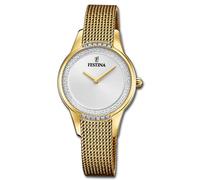 Festina Reloj de Mujer F20495/1 Reloj Pulsera Acero Mujer Oro UF20495/1