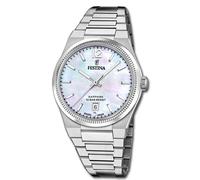 Festina Reloj de Mujer Hecho en Suiza Pulsera Acero Inoxidable Plata Uf20052/1