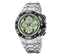Festina Reloj deportivo de acero inoxidable para hombre Chrono Bike F20754-3