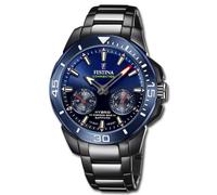 Festina Reloj Hombre Acero Negro festina Chrono Bike Reloj de Pulsera Uf20647/1